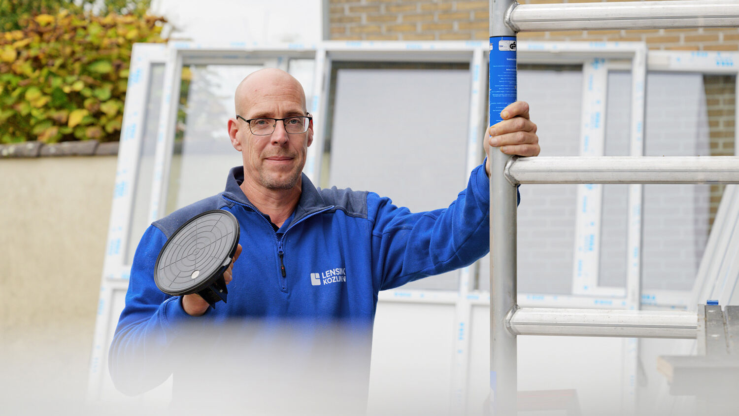 Lensink Kunststof Kozijnen aan het werk