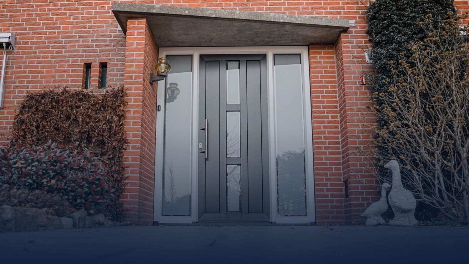 Header kunststof deuren