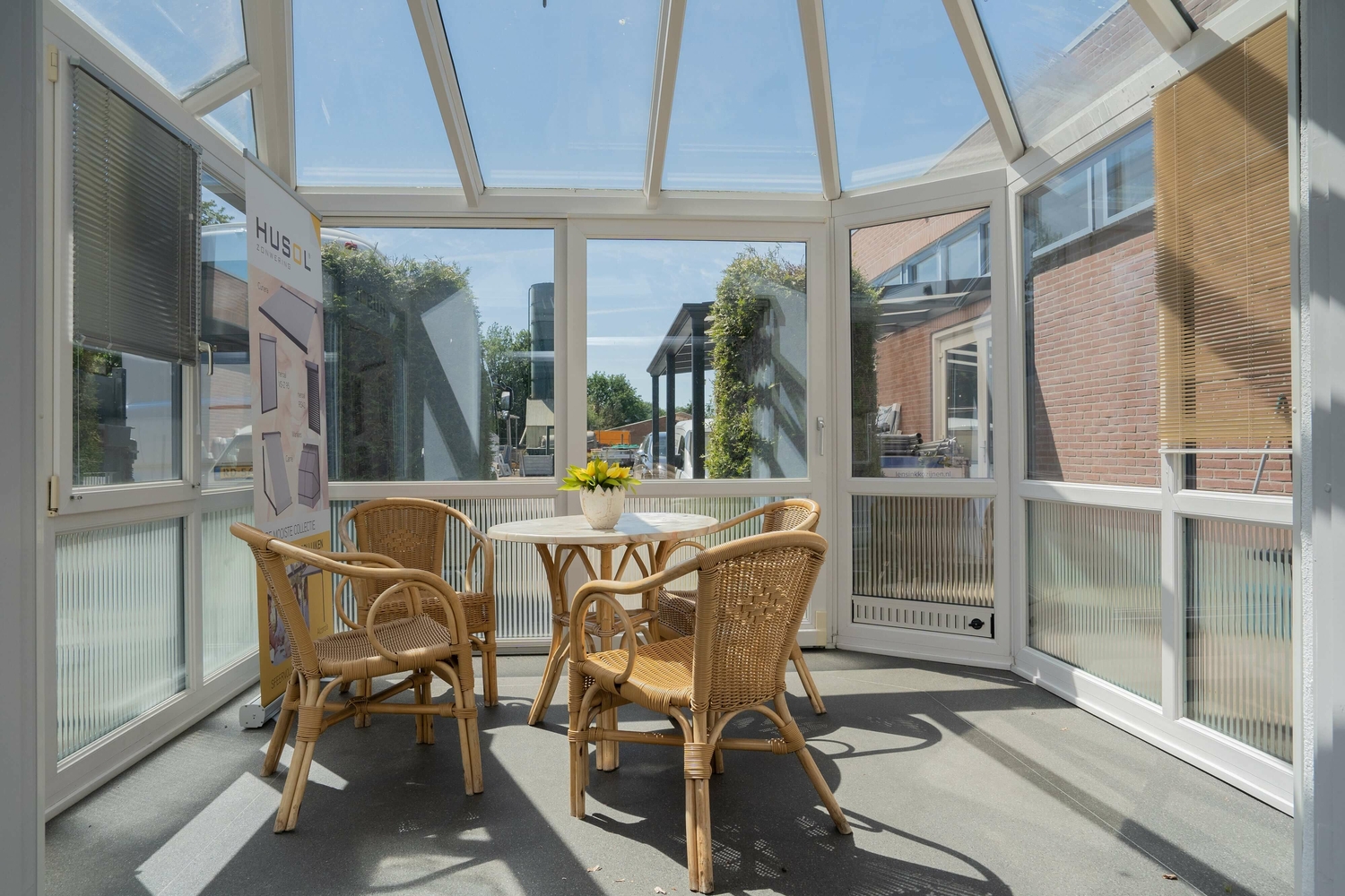 Showroom kozijnen serre